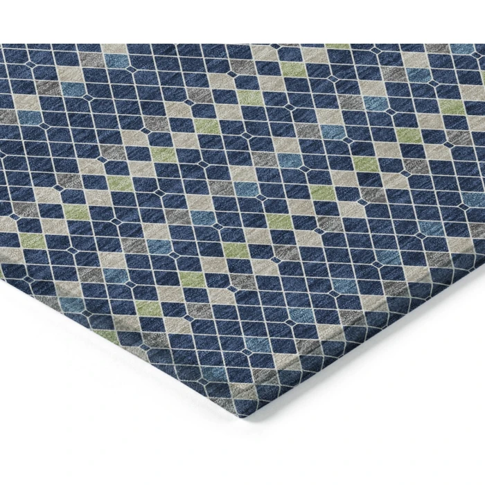 Addison Rugs Chantille Blue ACN1414 9ft. x 12ft. Rect. Rug