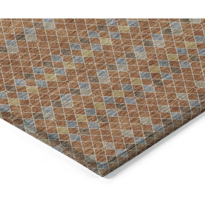 Addison Rugs Chantille Orange ACN1416 5ft. x 7ft.6in. Rect. Rug