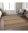 Addison Rugs Chantille Brown ACN1426 9ft. x 12ft. Rect. Rug