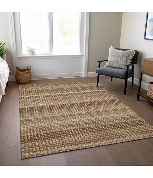 Addison Rugs Chantille Brown ACN1426 9ft. x 12ft. Rect. Rug