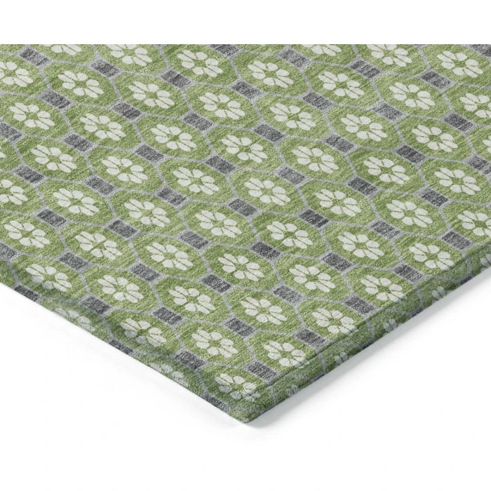 Addison Rugs Chantille Green ACN1431 9ft. x 12ft. Rect. Rug