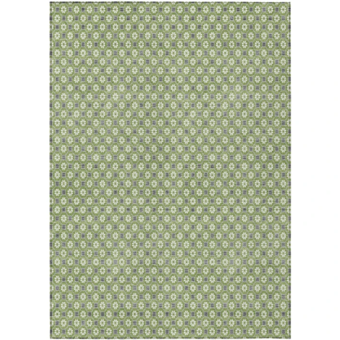 Addison Rugs Chantille Green ACN1431 9ft. x 12ft. Rect. Rug