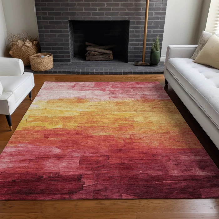 Addison Rugs Chantille Pink ACN1465 9ft. x 12ft. Rect. Rug