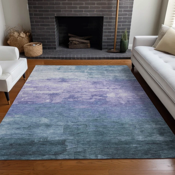 Addison Rugs Chantille Blue ACN1466 8ft. x 10ft. Rect. Rug
