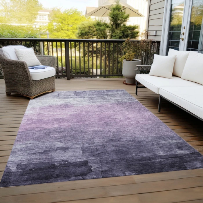 Addison Rugs Chantille Purple ACN1469 9ft. x 12ft. Rect. Rug