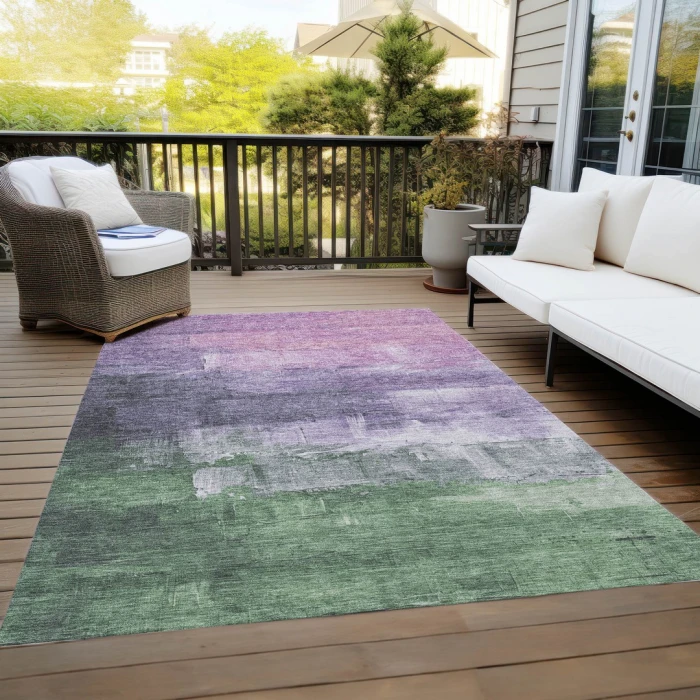 Addison Rugs Chantille Purple ACN1476 8ft. x 10ft. Rect. Rug