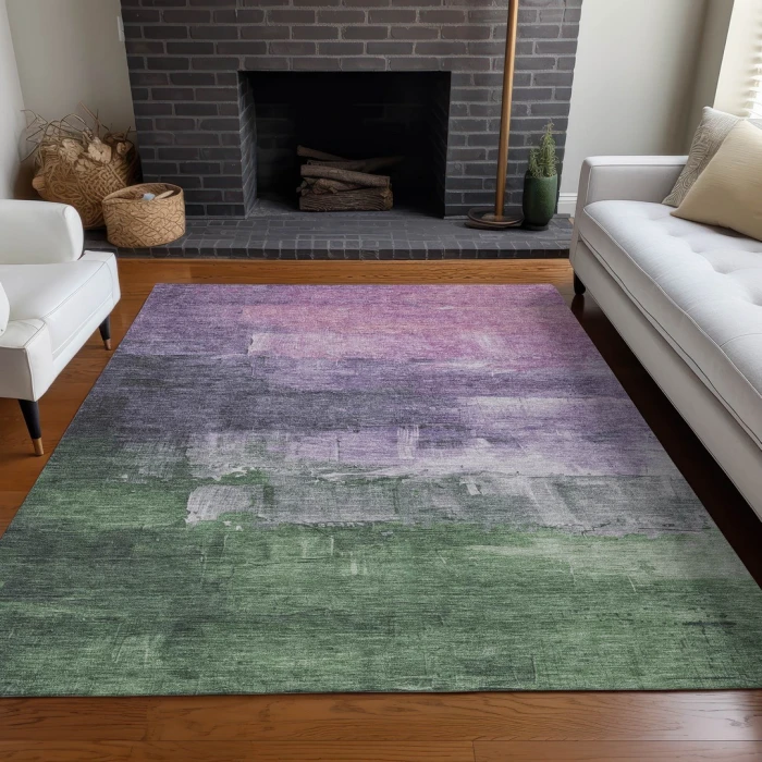 Addison Rugs Chantille Purple ACN1476 8ft. x 10ft. Rect. Rug