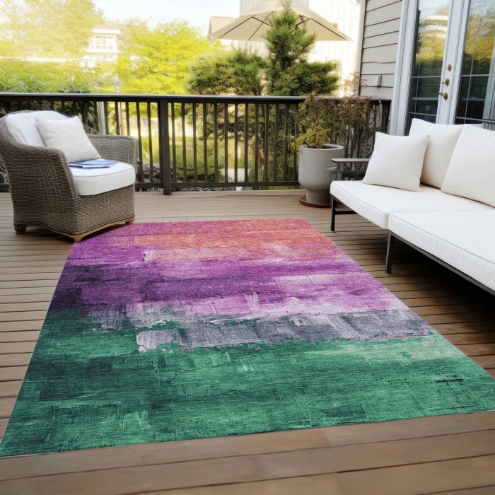 Addison Rugs Chantille Purple ACN1479 5ft. x 7ft.6in. Rect. Rug