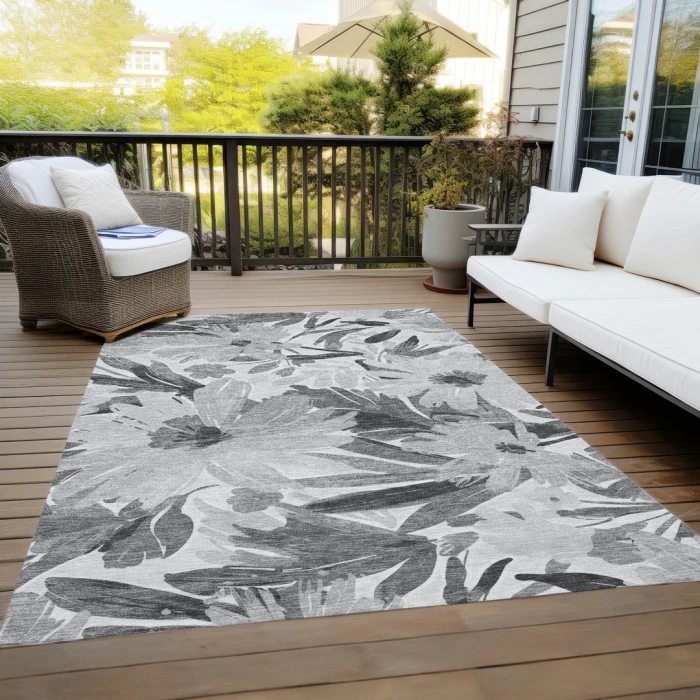 Addison Rugs Chantille Gray ACN1483 8ft. x 10ft. Rect. Rug