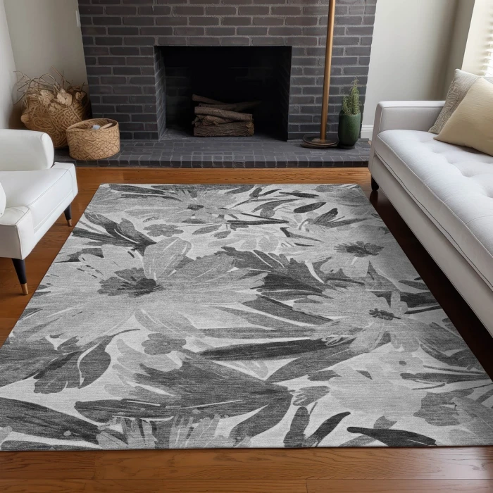 Addison Rugs Chantille Gray ACN1483 8ft. x 10ft. Rect. Rug