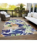 Addison Rugs Chantille Blue ACN1484 8ft. x 10ft. Rect. Rug