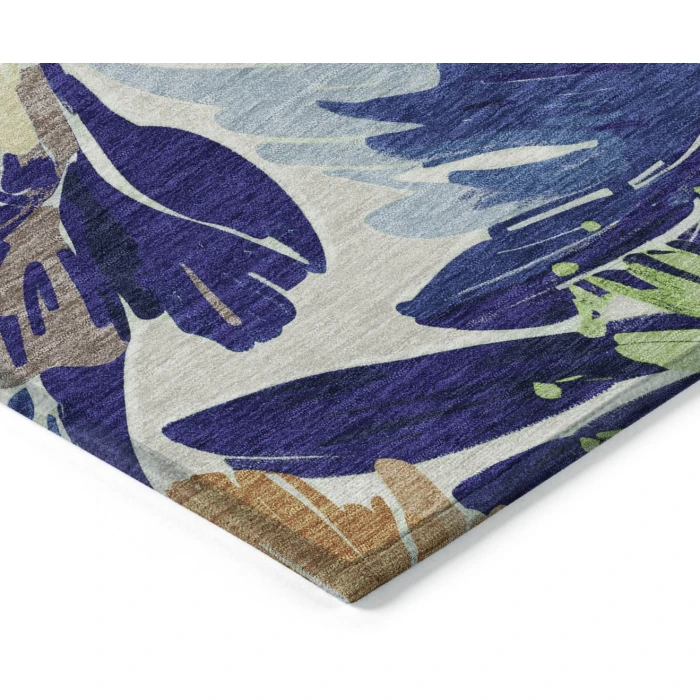 Addison Rugs Chantille Blue ACN1484 8ft. x 10ft. Rect. Rug