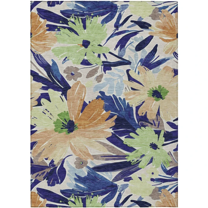 Addison Rugs Chantille Blue ACN1484 8ft. x 10ft. Rect. Rug