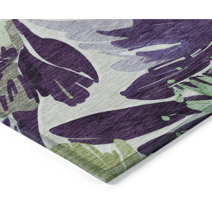 Addison Rugs Chantille Purple ACN1485 9ft. x 12ft. Rect. Rug