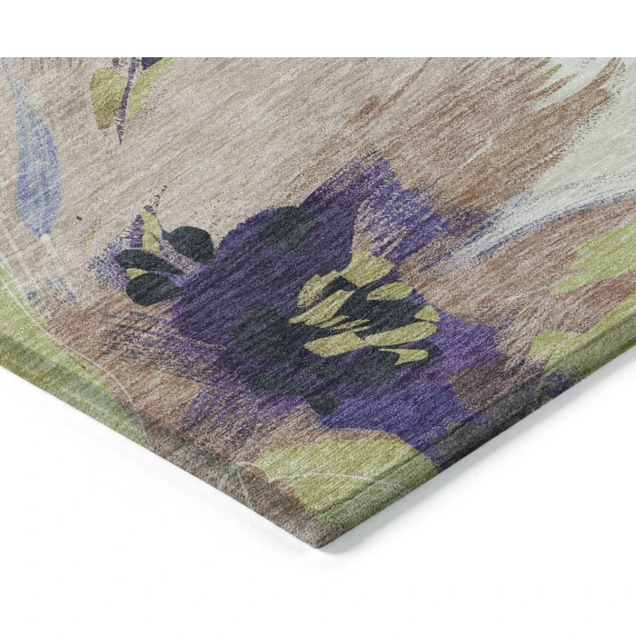 Addison Rugs Chantille Purple ACN1490 5ft. x 7ft.6in. Rect. Rug