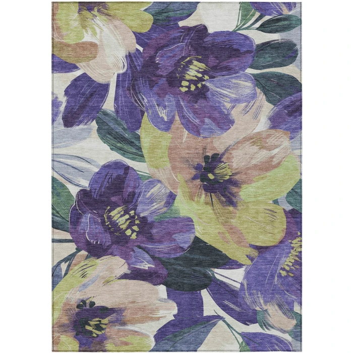 Addison Rugs Chantille Purple ACN1490 5ft. x 7ft.6in. Rect. Rug