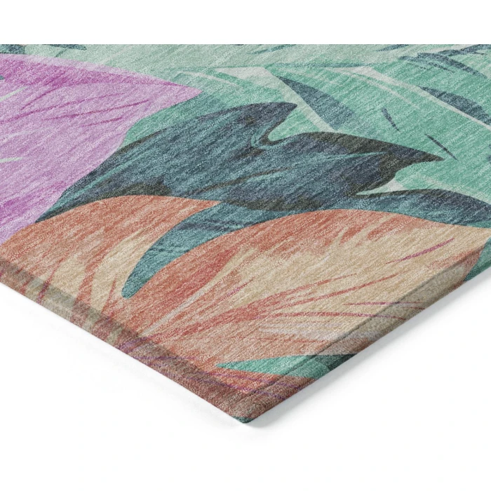 Addison Rugs Chantille Teal ACN1498 5ft. x 7ft.6in. Rect. Rug