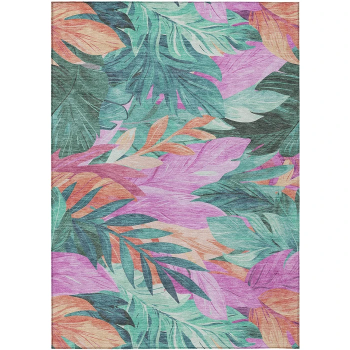 Addison Rugs Chantille Teal ACN1498 5ft. x 7ft.6in. Rect. Rug