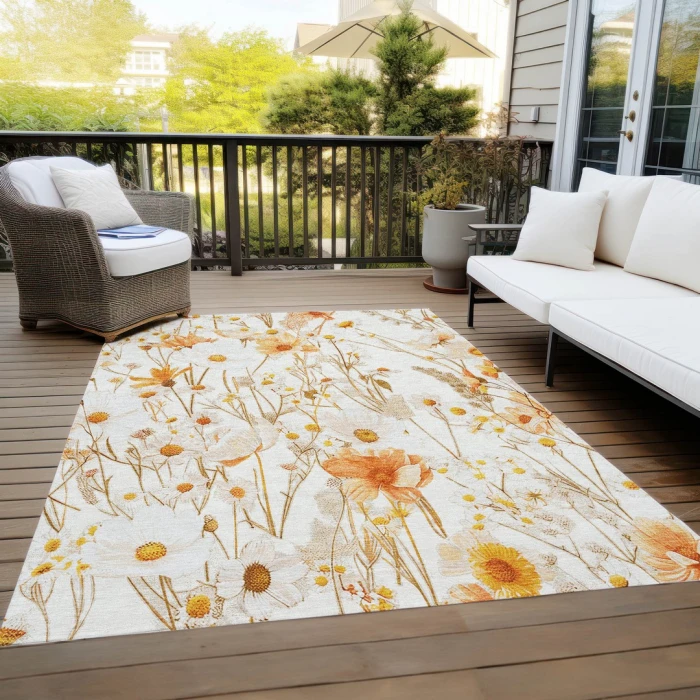 Addison Rugs Chantille Ivory ACN1500 8ft. x 10ft. Rect. Rug