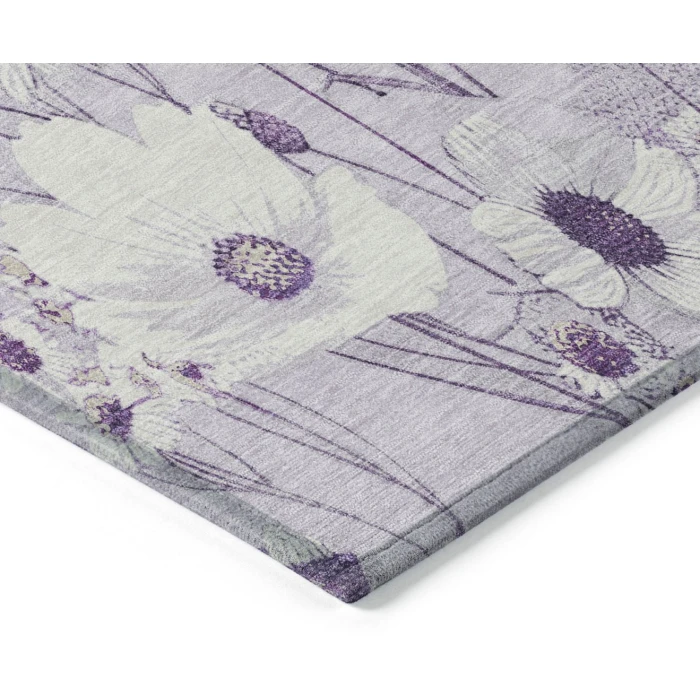 Addison Rugs Chantille Purple ACN1501 5ft. x 7ft.6in. Rect. Rug