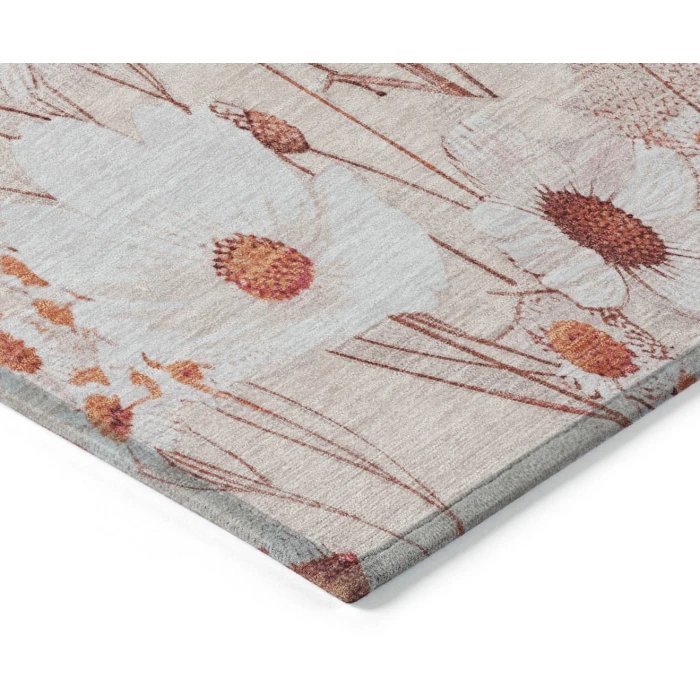 Addison Rugs Chantille Orange ACN1504 5ft. x 7ft.6in. Rect. Rug