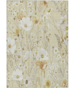 Addison Rugs Chantille Gold ACN1505 5ft. x 7ft.6in. Rect. Rug
