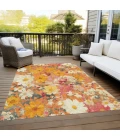 Addison Rugs Chantille Orange ACN1510 5ft. x 7ft.6in. Rect. Rug