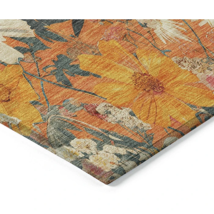 Addison Rugs Chantille Orange ACN1510 5ft. x 7ft.6in. Rect. Rug