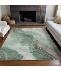 Addison Rugs Chantille Green ACN1530 9ft. x 12ft. Rect. Rug