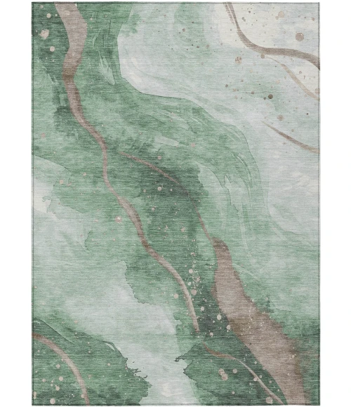 Addison Rugs Chantille Green ACN1530 9ft. x 12ft. Rect. Rug