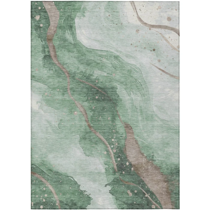 Addison Rugs Chantille Green ACN1530 8ft. x 10ft. Rect. Rug