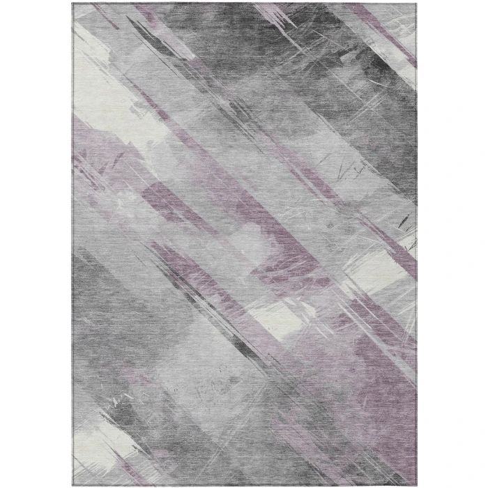 Addison Rugs Chantille Purple ACN1538 9ft. x 12ft. Rect. Rug