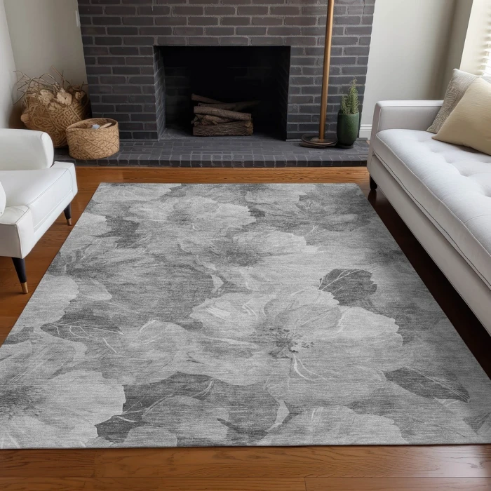 Addison Rugs Chantille Gray ACN1542 8ft. x 10ft. Rect. Rug