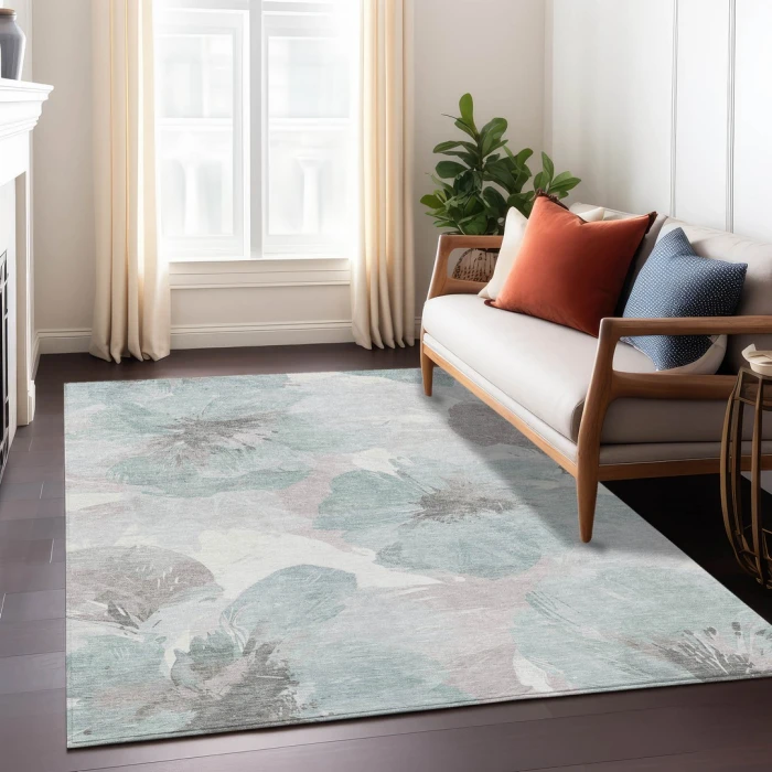 Addison Rugs Chantille Blue ACN1557 9ft. x 12ft. Rect. Rug