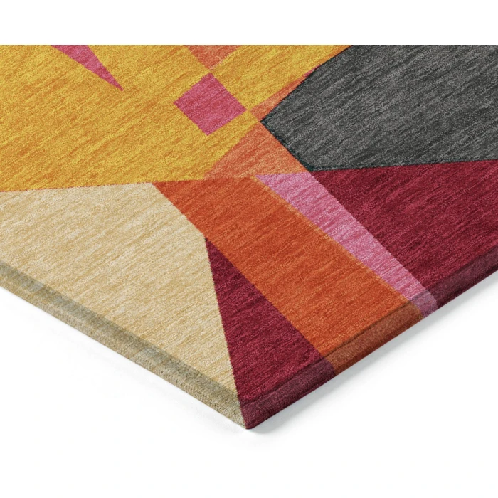 Addison Rugs Chantille Orange ACN1611 9ft. x 12ft. Rect. Rug