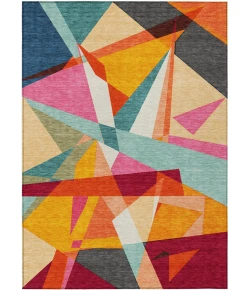 Addison Rugs Chantille Orange ACN1611 5ft. x 7ft.6in. Rect. Rug