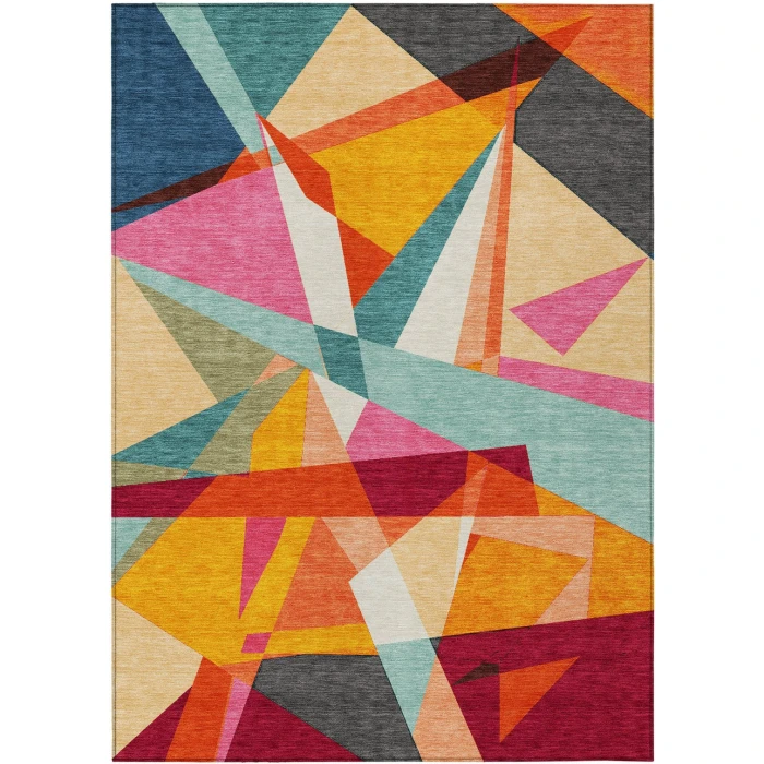 Addison Rugs Chantille Orange ACN1611 9ft. x 12ft. Rect. Rug