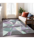 Addison Rugs Chantille Purple ACN1612 5ft. x 7ft.6in. Rect. Rug