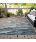 Addison Rugs Chantille Teal ACN1618 8ft. x 10ft. Rect. Rug