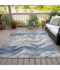 Addison Rugs Chantille Blue ACN1620 5ft. x 7ft.6in. Rect. Rug