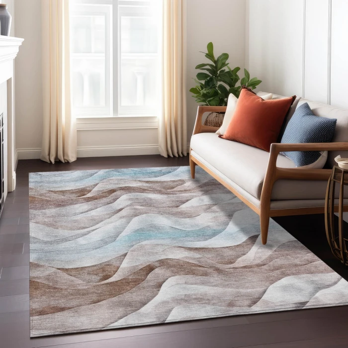 Addison Rugs Chantille Brown ACN1621 5ft. x 7ft.6in. Rect. Rug