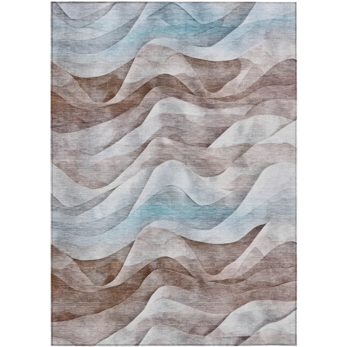 Addison Rugs Chantille Brown ACN1621 5ft. x 7ft.6in. Rect. Rug