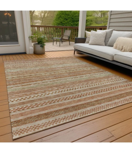 Addison Rugs Chantille Orange ACN1625 5ft. x 7ft.6in. Rect. Rug