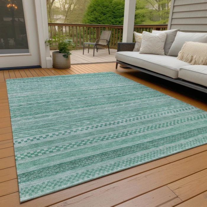 Addison Rugs Chantille Teal ACN1625 5ft. x 7ft.6in. Rect. Rug