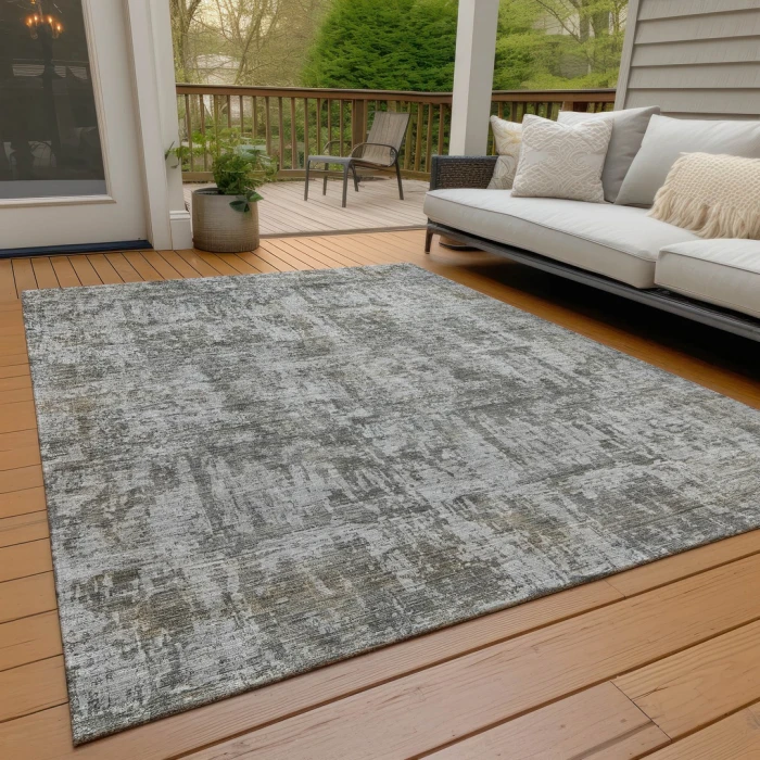 Addison Rugs Chantille Gray ACN1627 5ft. x 7ft.6in. Rect. Rug