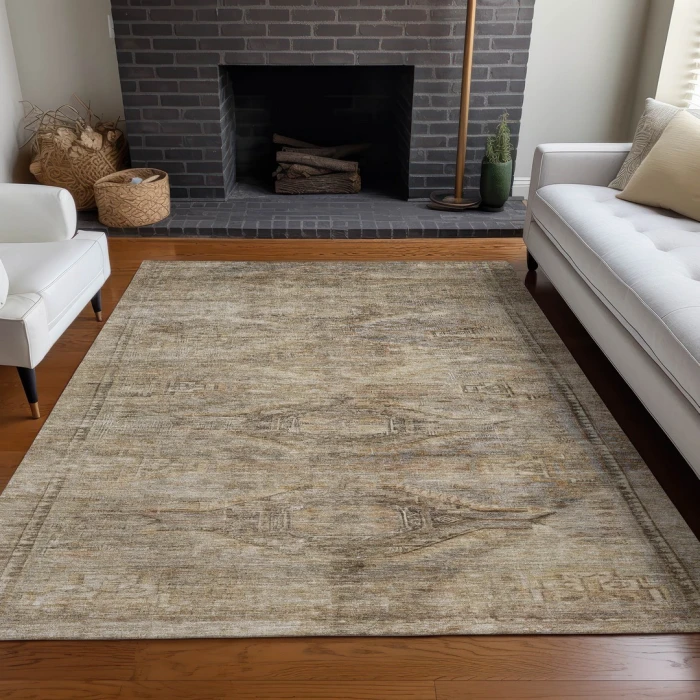 Addison Rugs Chantille Brown ACN1631 8ft. x 10ft. Rect. Rug