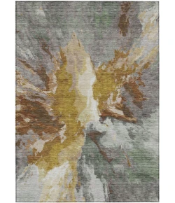 Addison Rugs Chantille Gold ACN1632 5ft. x 7ft.6in. Rect. Rug