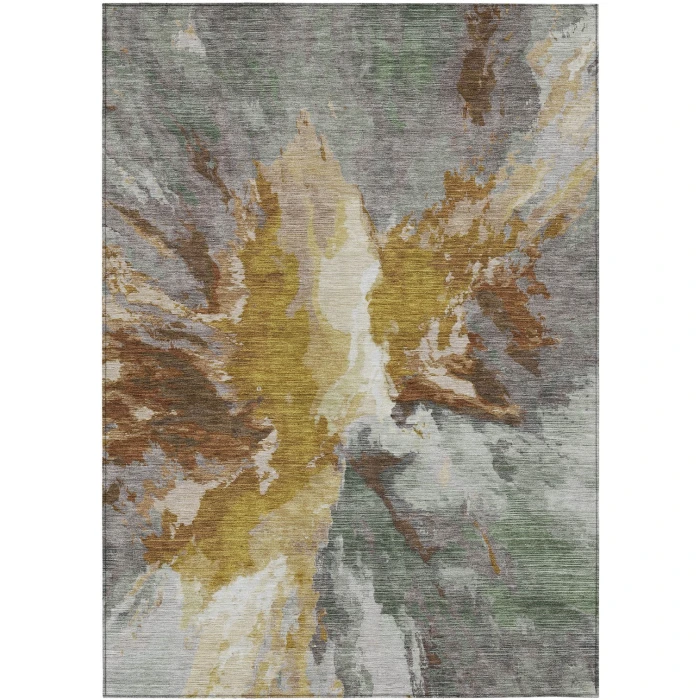 Addison Rugs Chantille Gold ACN1632 8ft. x 10ft. Rect. Rug