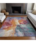 Addison Rugs Chantille Orange ACN1632 8ft. x 10ft. Rect. Rug