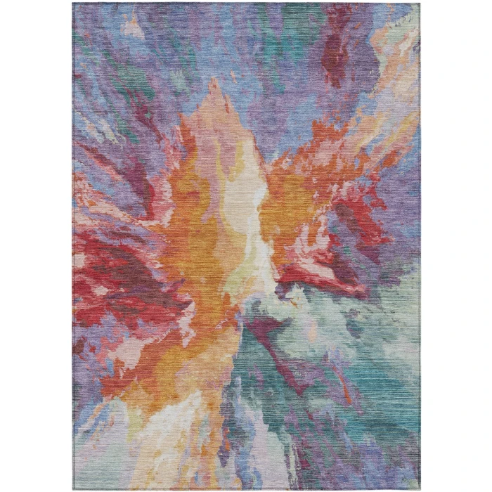 Addison Rugs Chantille Orange ACN1632 8ft. x 10ft. Rect. Rug